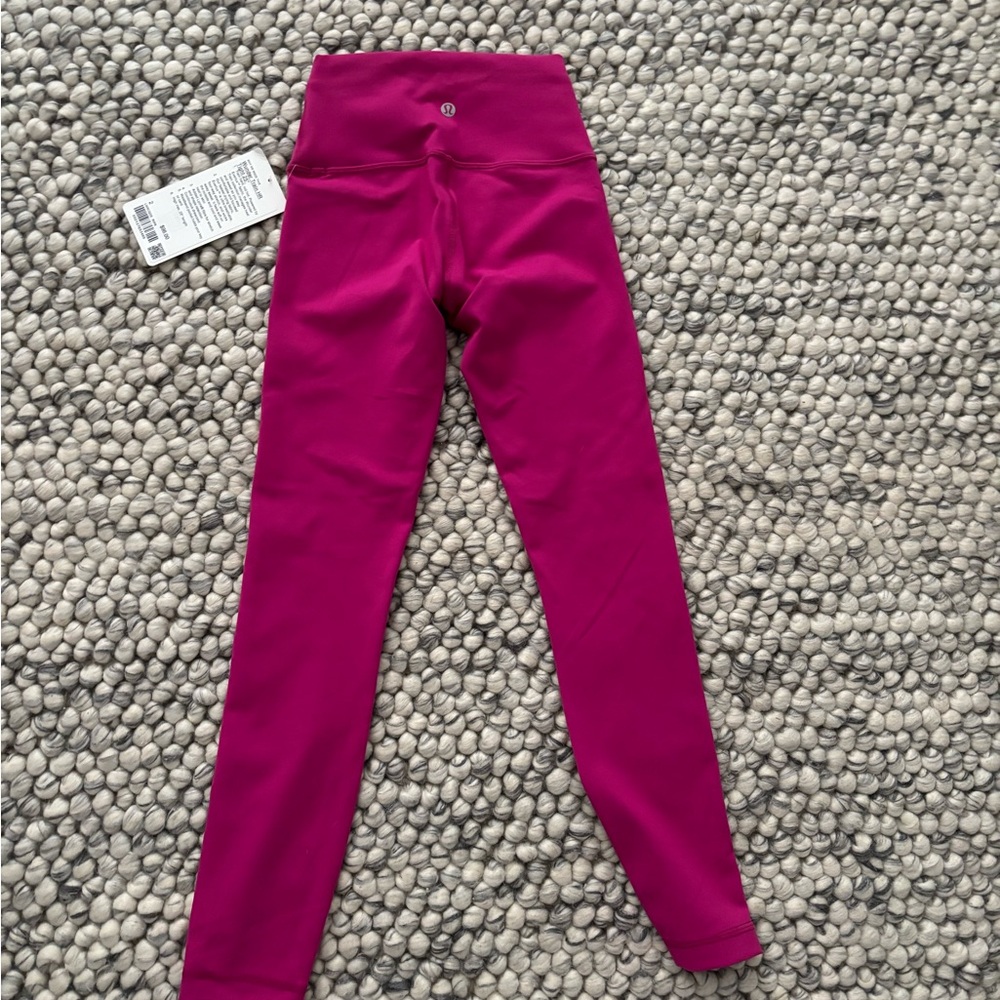 Lululemon Magenta Leggings - Picture 2 of 3